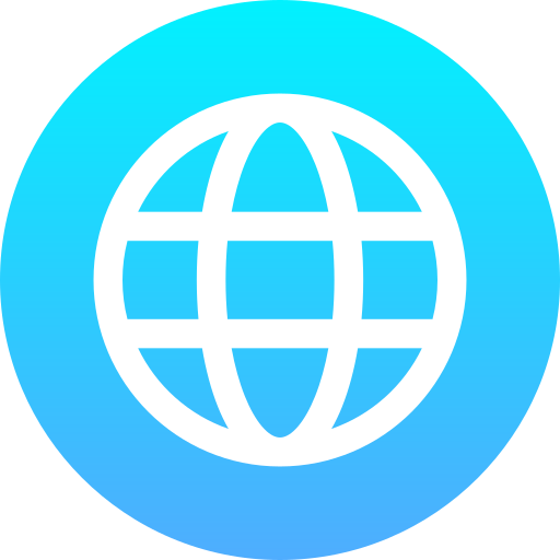 Ícone simbolizando a conexão de computadores em uma rede corporativa